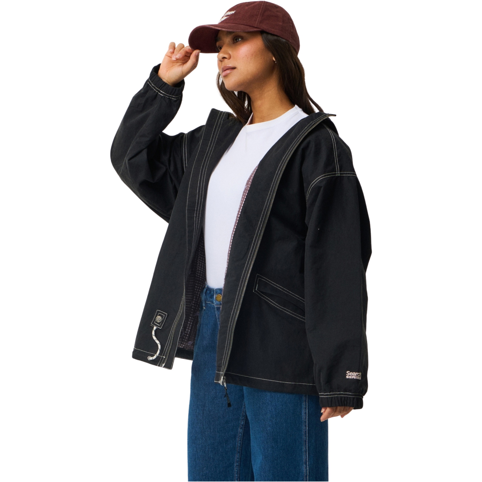 2026 Rip Curl Womens S-Series Archives Jacket 042WJA - Black